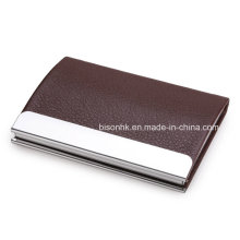 PU Leather ID Card Holder with Credit Card Holder